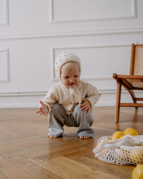 GANG OF KIDS / Raindrop Bonnet_OFF WHITE(2-4y)